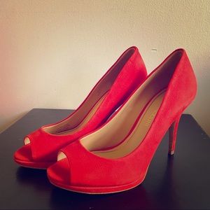 Enzo Angiolini Heels Shoes Red